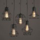 E27 16*21CM Line 1M Originality To Restore Ancient Ways, Single Head, Wrought Iron Chandelier Personality Led