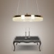 LED Crystal Pendant Light, Golden Modern Lamp