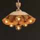 Country LED Painting Metal Chandeliers / Pendant LightsBedroom / Dining Room / Study Room/Office / Game Room / Hallway /