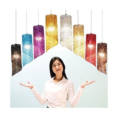 Single Head Cylindrical Round long Aluminum Cylinder Creative Personality lamps