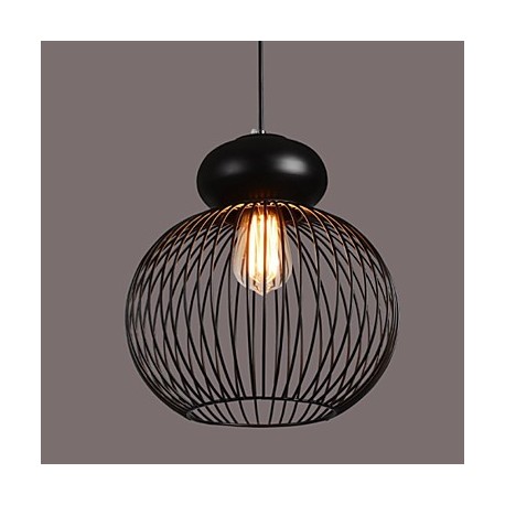 Max 60W Retro Designers Metal Pendant Lights Bedroom / Dining Room / Kitchen / Study Room/Office / Hallway