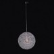 Simple Spherical Metal Frame K9 Crystal Chandelier