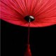 Lotus Leaf Modern Marine Cloth Art Corridor Droplight Of Red Lanterns Lamp LED Light