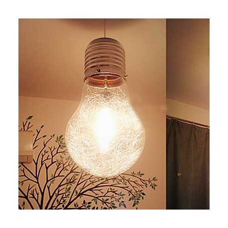 Pendant Lights Traditional/Classic / Rustic/Lodge / Vintage / Retro Bedroom / Dining Room / Kitchen / Kids Room Glass