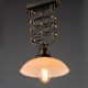 American Countryside Loft Style Pendant Light Wrought Iron Scissor Light Coffee Shop Decoration Light Bars Light