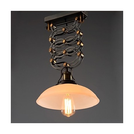 American Countryside Loft Style Pendant Light Wrought Iron Scissor Light Coffee Shop Decoration Light Bars Light