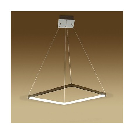 Modern Design/20W LED Pendant Light Squareness/Fit for Showroom,Living Room, Dining Room,office, Game Room, Kids Room