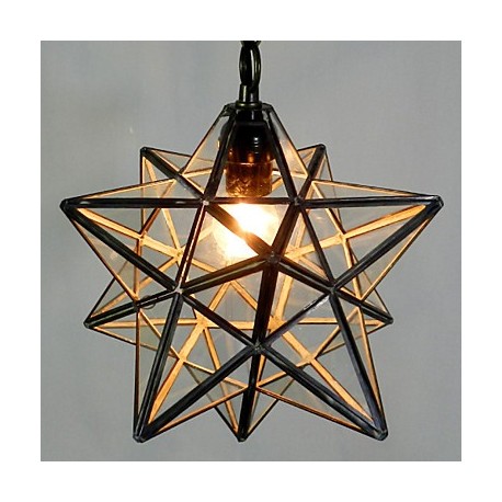 30CM The Pentagon Star Light Contracted And Contemporary Chandelier Lamp LED