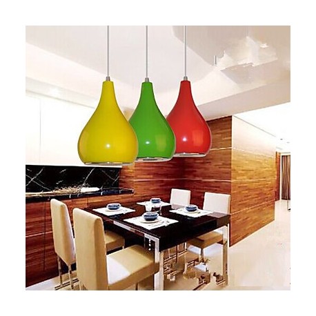 7w LED Bar Droplight Gourd Shape Dining Room Lights LED Mini Pendant Lights AC85-265v