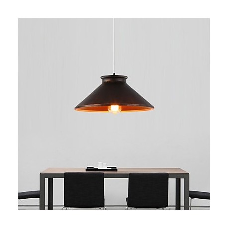 Max 60W Retro Designers Metal Pendant Lights Living Room / Bedroom / Dining Room / Kitchen / Study Room/Office