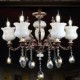 Jade Zinc Alloy Pendant lamp