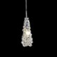 Tradition Classic Transparent glass 1 Light Chandelier