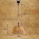 38*23CM Loft Industrial Wind Creative Nordic Hemp Rope Meals Chandeliers Lamp LED