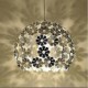 E27 18CM Line 1M Modern Color Restaurant Plum Flower Ball Single Head Crystal Droplight Of The Line LED 1PC