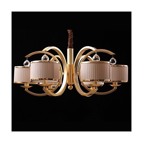 40w Modern/Contemporary Bulb Included Bronze Metal Chandeliers Living Room / Bedroom / Hallway