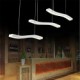 Wavy Design 45W LED Fashion Simple Acrylic Pendant Lights Living Room / Bedroom / Dining Room / Study Room/Office