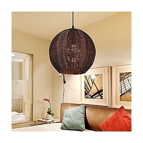 Modern/Contemporary / Lantern / Country / Globe Metal Pendant Lights Bedroom / Dining Room / Study Room/Office