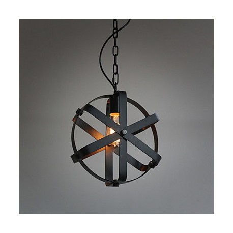 New Vintage Style Industrial Round pendant lights balcony Loft Entry Bedroom Home Furnishing decorative Chandelier