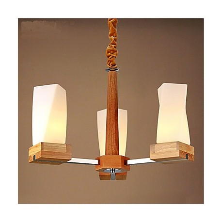 Simple Art lighting Solid wood Creative Iiving Room Ceiling lamp