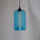 Bottle Design Pendant, 1 Light, with Transparent Shade