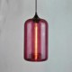 Bottle Design Pendant, 1 Light, with Transparent Shade