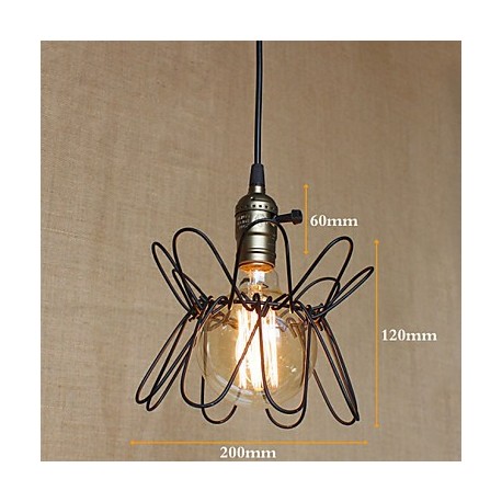 American Village Industrial Retro Deformation Chandelier