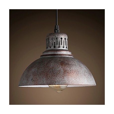 Retro Mini Style Painting Metal Pendant Lights Study Room/Office / Entry / Hallway / Outdoors