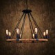 40W Traditional/Classic / Rustic/Lodge / Vintage / Retro / Country Painting Metal Pendant LightsLiving Room / Bedroom / Dining R