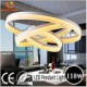 Hot Sale White Color Acrylic Modern Led Hanging Light 130W