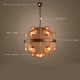 Country LED Painting Metal Chandeliers / Pendant LightsBedroom / Dining Room / Study Room/Office / Game Room / Hallway /