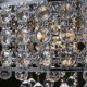 4 Lights-Sunflower K9 Transparent Crystal Chandelier