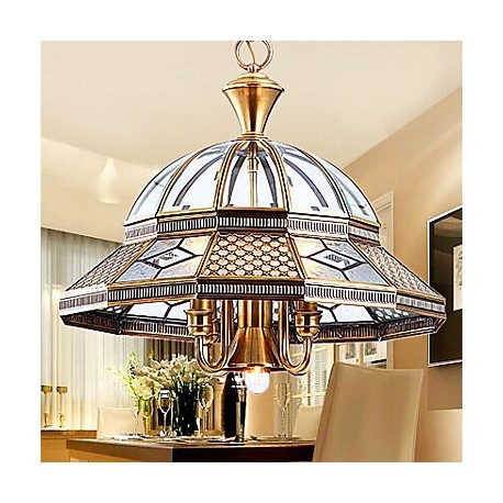 Pendant Lights Crystal / Mini Style Traditional/Classic Bedroom / Dining Room / Kitchen / Study Room/Office Metal