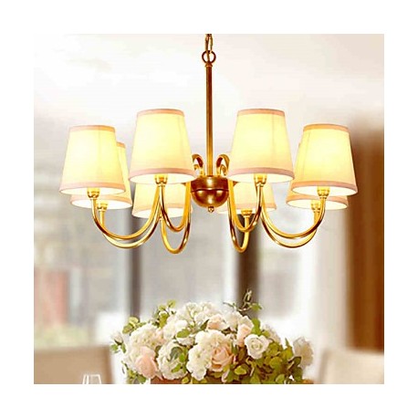 Pendant Lights Crystal / Mini Style Traditional/Classic Bedroom / Dining Room / Kitchen / Study Room/Office Metal