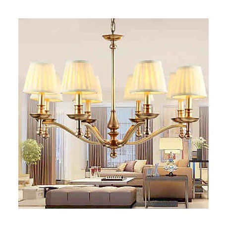 Pendant Lights Crystal / Mini Style Traditional/Classic Bedroom / Dining Room / Kitchen / Study Room/Office Metal