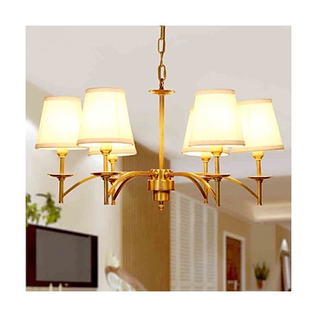 Pendant Lights Crystal / Mini Style Traditional/Classic Bedroom / Dining Room / Kitchen / Study Room/Office Metal