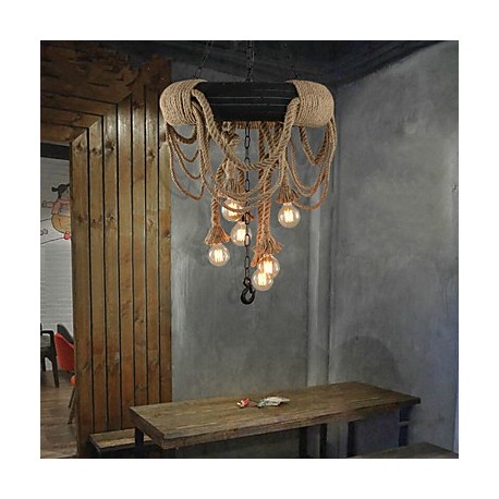 Pendant Lights Mini Style Rustic/Lodge Bedroom / Dining Room / Study Room/Office / Game Room Plastic