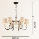 Chandeliers / Pendant Lights LED Vintage Living Room / Bedroom / Dining Room / Study Room/Office / Game Room Resin