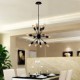 60W E27 Avant Garde Iron Chandelier with 12 Lights