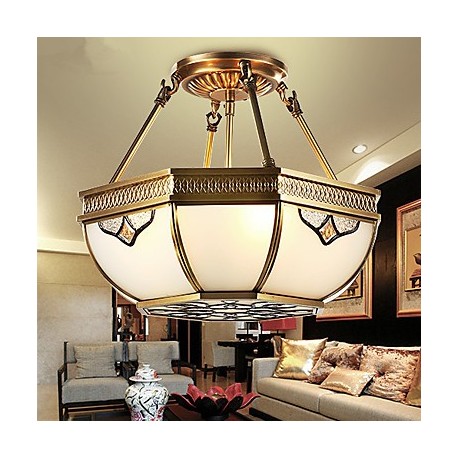 Pendant Lights Crystal / Mini Style Traditional/Classic Bedroom / Dining Room / Kitchen / Study Room/Office Metal