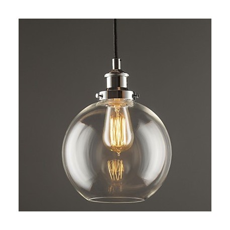 Max 60W Traditional/Classic / Vintage / Retro / Country / Globe Pendant Lights Living Room / Bedroom / Dining Room