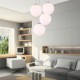 1 Lights 20CM Max 60W Modern/Contemporary Glass Pendant Lights Living Room / Dining Room / Kitchen