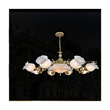 Chandeliers, Traditional/Classic/Vintage/Retro Living Room/Bedroom/Dining Room/Study Room/Office/Hallway Metal