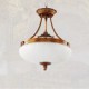 European Marble lamp Copper Chandelier Aisle Lights