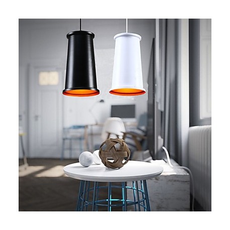 Max 60W Classic / Rustic/ Vintage Mini Style Painting Metal Pendant LightsLiving Room / Bedroom / Dining Room