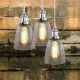 Modern Chrome Glass Vintage Industrial Retro Fitting Edison Pendant Light Cafe Dining Room Kitchen Porch Light