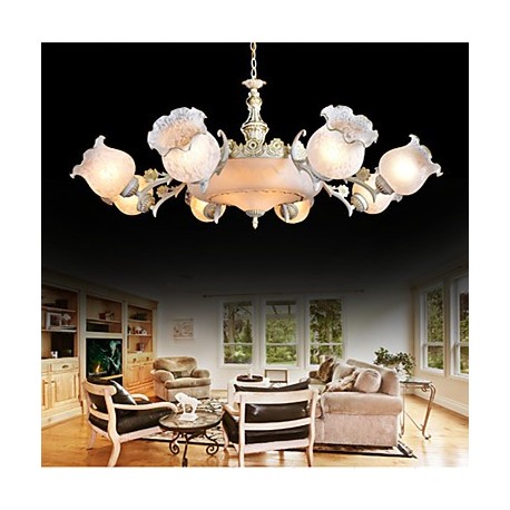 Chandeliers, Traditional/Classic/Vintage/Retro Living Room/Bedroom/Dining Room/Study Room/Office/Hallway Metal