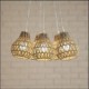 Cage Rope Creative RETRO Art 5 Head Chandelier