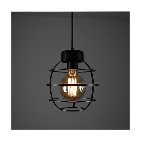 Max 60W Retro Designers Metal Pendant Lights Living Room / Bedroom / Dining Room / Kitchen / Study Room/Office