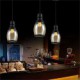 New Max 60W Retro Lighting Loft Bar Restaurant Lights Personality Living Room Clothing Store Glass Pendant Light