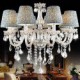 K9 Transparent Crystal Chandelier,Shade Included